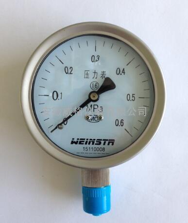 安徽威格weinstr仪表不锈钢压力表