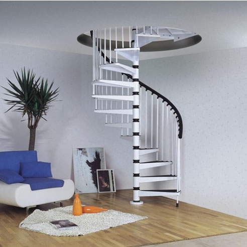 钢木楼梯诠释出低调的奢华