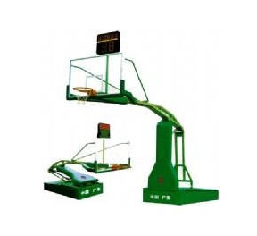 供应安全可靠电动液压篮球架
