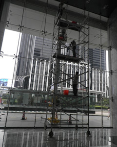 广州惠州外墙玻璃马赛克修补补漏东邦建筑幕墙