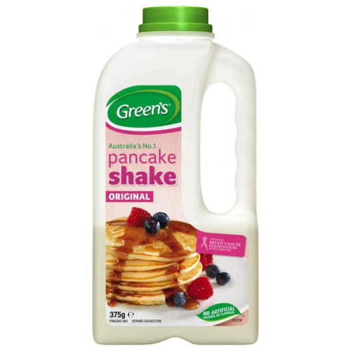 (澳洲直邮)Green's pancake shake 松饼粉 华夫粉 375g