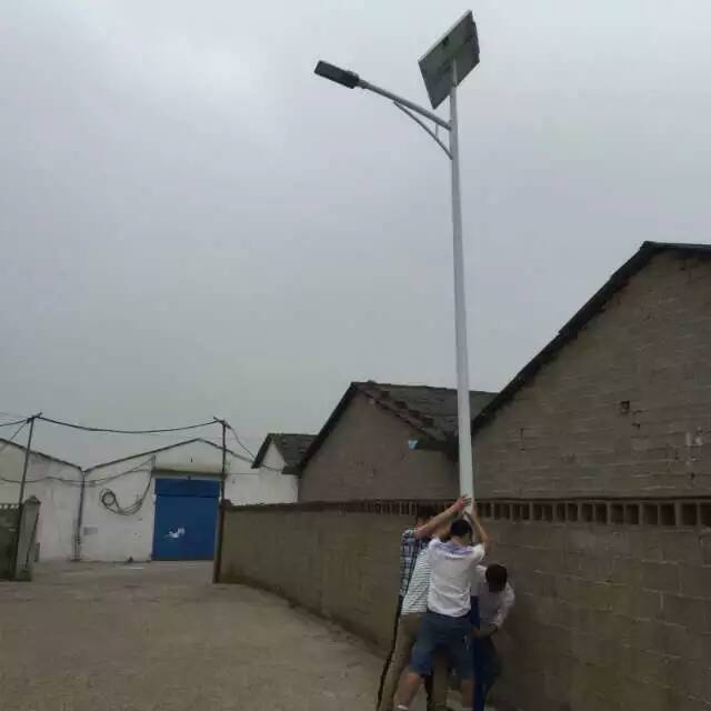 6米太阳能路灯灯杆两端直径/湖南邵阳市洞口县太阳能路灯厂家 