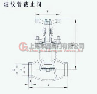 WJ25F1.6P波纹管截止阀、WJ50F1.6P不锈钢焊接式波纹管截止阀