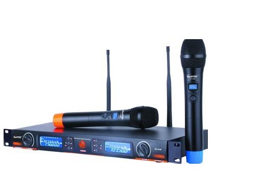 帝迈DM-9000 UHF无线麦克风、一拖二无线会议话筒河南郑州最新报价