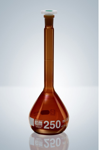 棕色玻璃赫施曼欧标美标博镁基业刻度线容量瓶