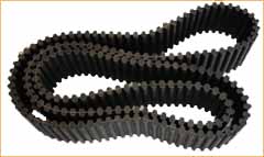 ELATECH意拉泰克橡胶双面齿同步带和聚氨酯双面齿同步带的标准形式
