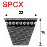 Optibelt欧皮特三角带SPC=22*18系列型号及单价