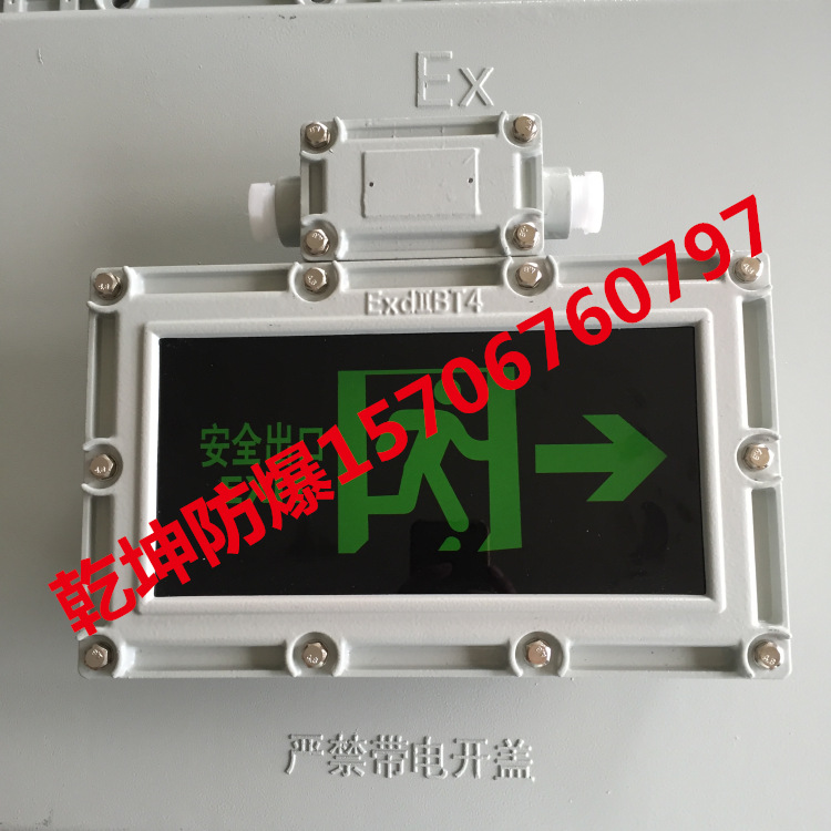 出口指示防爆灯3W 220V LED防爆标志灯