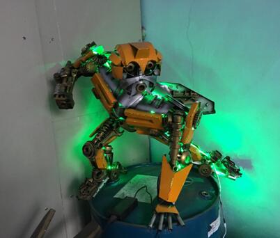 大型变形金刚机器人金属汽车模型摆件合金机器兽
