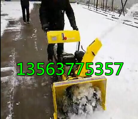 您看见了吗 齐齐哈尔都在用的小型扫雪机 毛刷式清雪机