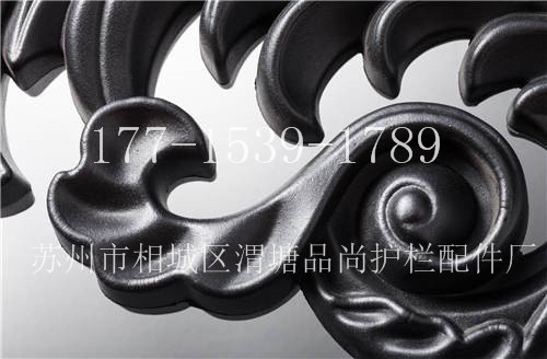 2017年江苏苏州品尚铝艺护栏配件 梅花装饰柱