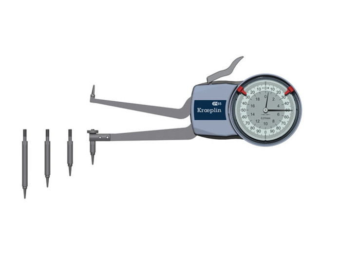【代理批发】KROEPLIN德国古沃匹林 内径卡规H2M50 50 -100 mm