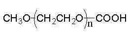 甲氧基-PEG-羧基，甲氧基聚乙二醇羧基，mPEG-COOH，m-PEG-Acid