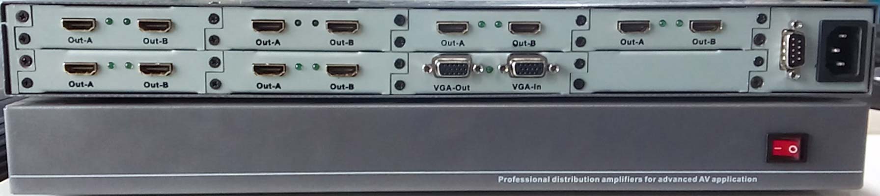 新VGA输入HDMI输出转换器