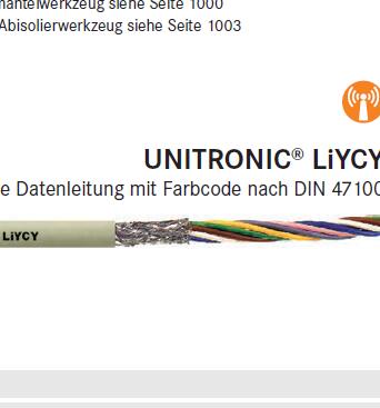 供应LAPPKABEL UNITRONIC LIYCY数据传输电缆