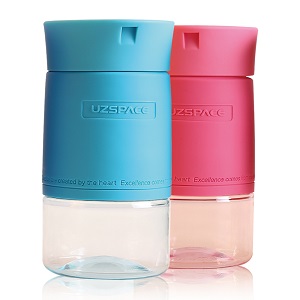 UZSPACE/优之可爱迷你水杯女士学生创意便携情侣杯儿童暖手杯