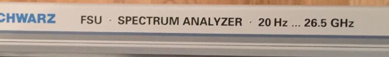 信号分析仪FSQ26租赁 FSU26出售信号频谱仪成都西安北京上海优质供应