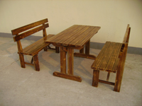 供天水实木家具铁岭户外桌椅齐齐哈尔户外实木桌椅