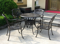 供抚顺铸铝桌椅牡丹江铸铝家具拉萨花园桌椅