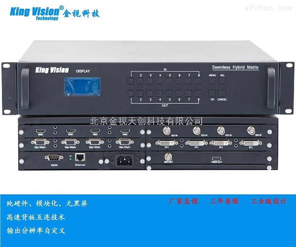 专业VGA矩阵芯片500MHz（-3dB）满载带宽