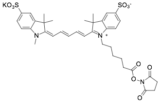 Sulfo-Cyanine 5 NHS ester，Cyanine5 amine，特价促销