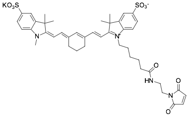 Sulfo-Cyanine7 maleimide，Cyanine3 carboxylic acid，