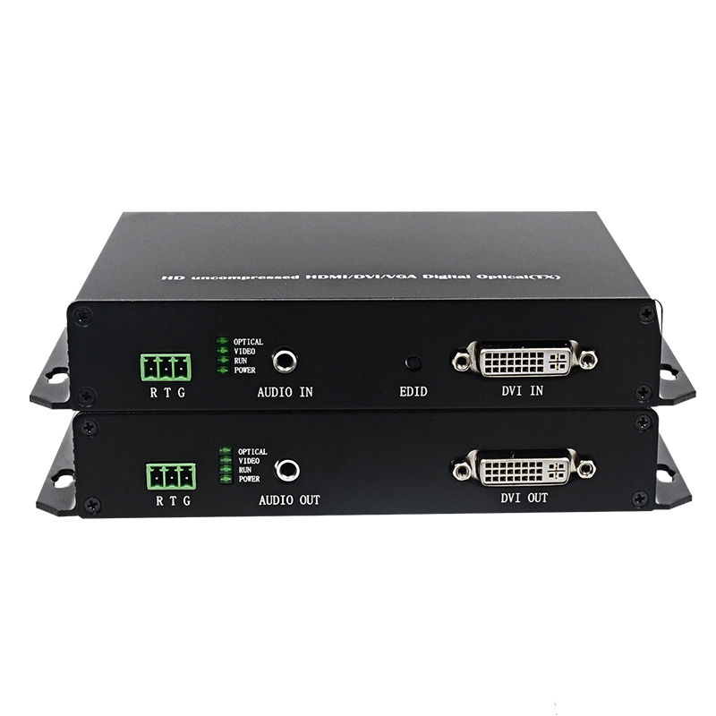 高清DVI光端机 DVI光纤传输器EDID学习 无损非压缩光端机