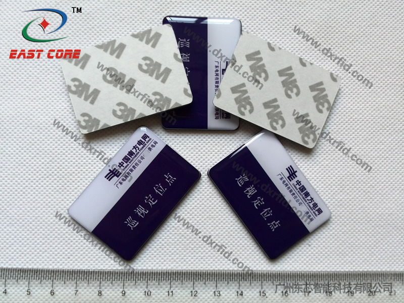 NXP NFC NTAG213芯片 滴胶抗金属3M背胶标准印刷卡50*35*1.7mm
