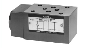 原装正品台湾yuken油研叠加式单向阀MCA-03-0-20 MCA-03-2-20 