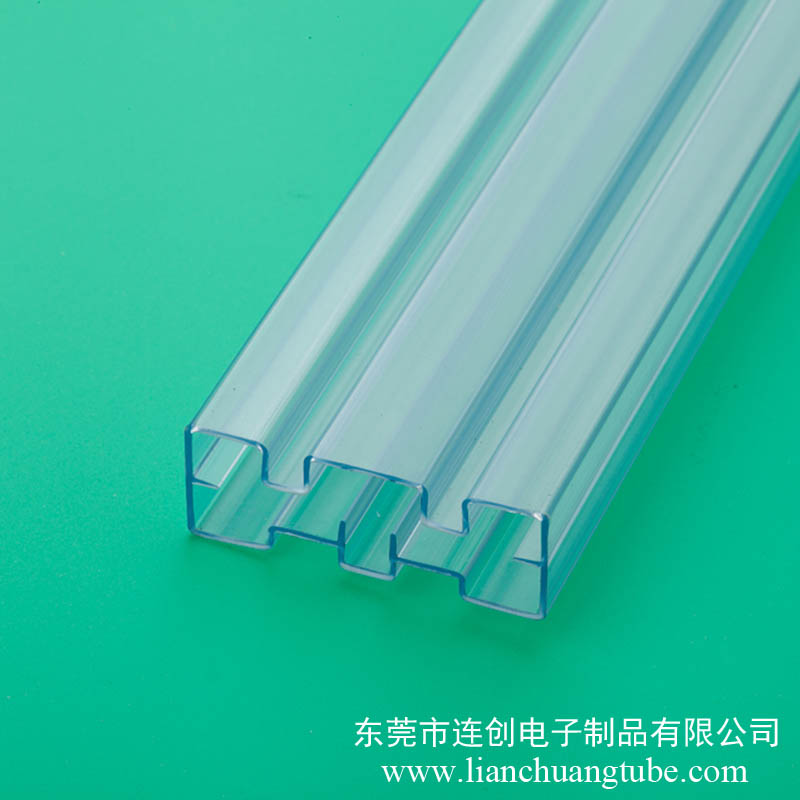 专业定做高透明度滤波器包装管 尺寸精准塑料包装方管