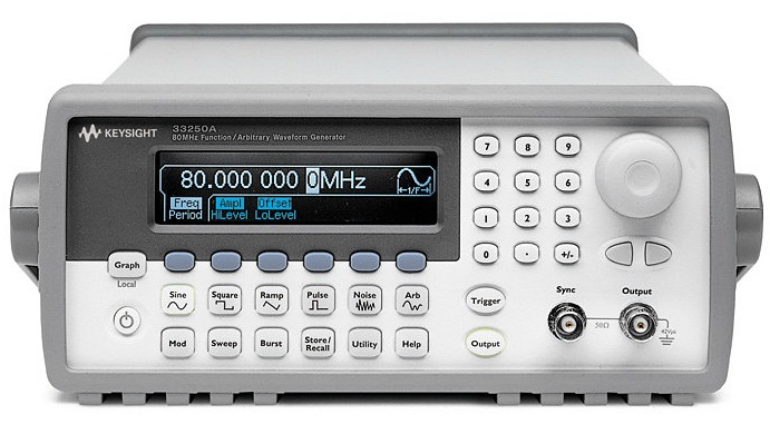 Agilent33250A 函数发生器、任意波形发生器， 80 MHz