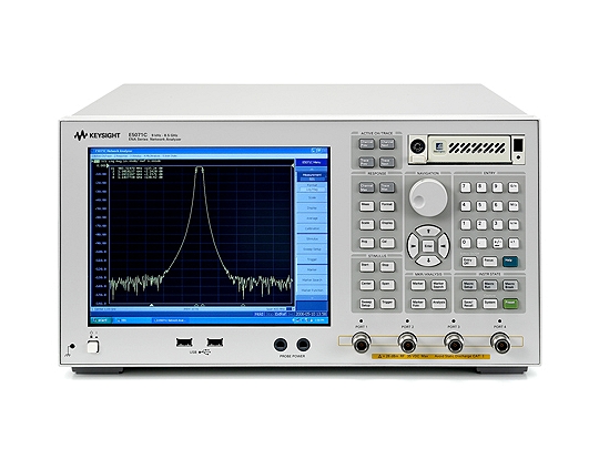 E5071C网络分析仪 – 9kHz至4.5/6.5/8.5GHz – 100kHz至4.5/6.5