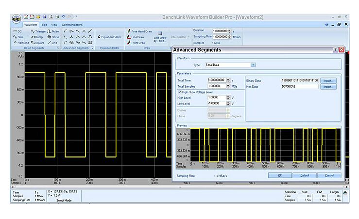 Keysight 33503A BenchLink Waveform Builder Pro 软件