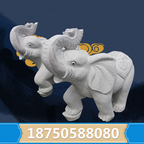 惠安制作石雕大象 款式新颖 造型规格尺寸丰富多样 欢迎咨询客服
