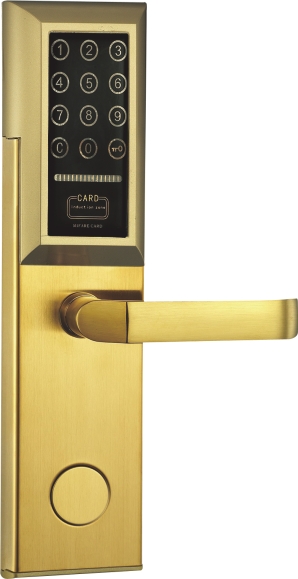 电子密码锁 密码指纹刷卡门锁 家用指纹密码锁 深圳指纹密码锁厂家