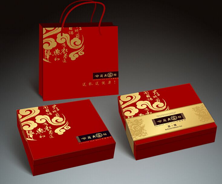 成都茶叶包装盒定做/茶叶盒套盒生产/成都茶叶手提袋厂家