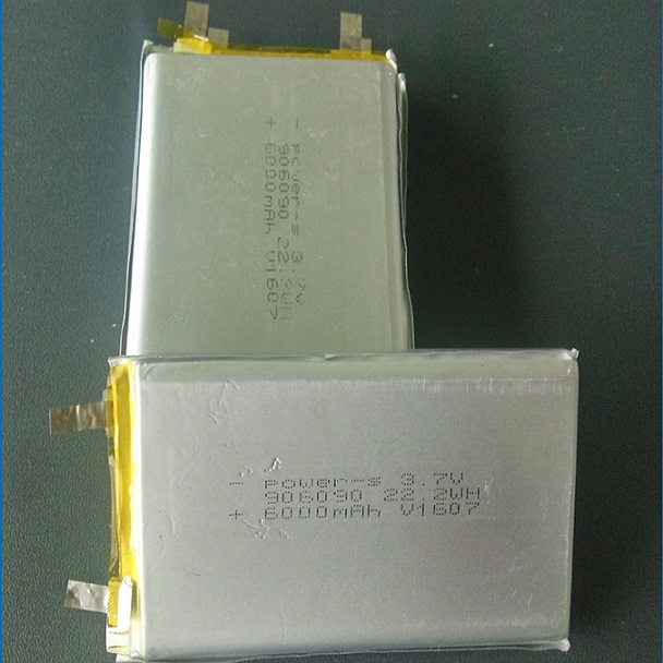 906090-6000Mah 移动电源A品聚合物锂电池 大容量电芯 3.7V 批发