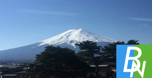 邦昵涂料今天来到了日本富士山