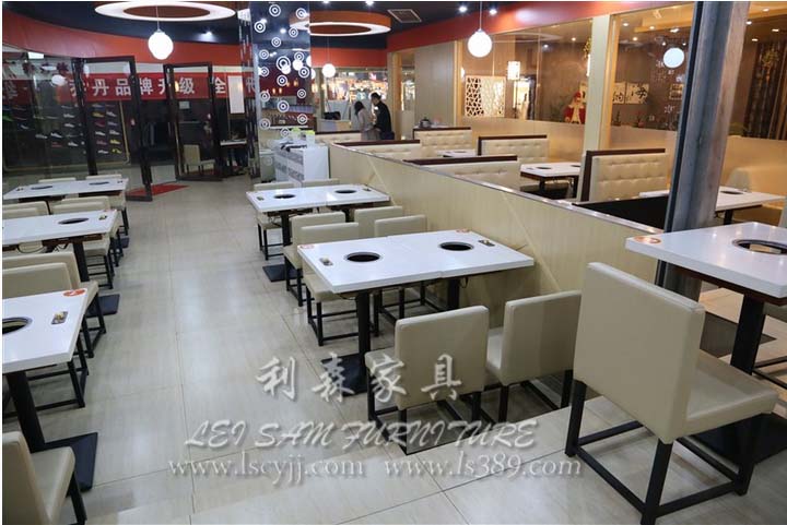 深圳定制板式火锅桌 自助餐厅板式火锅桌 价格优惠欢迎订购