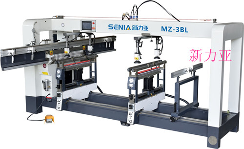 MZ3BL 加长三排钻 半自动多排钻价格 木工钻床