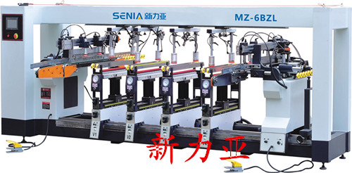 自动送料六排钻  木工多排钻  木工多孔钻