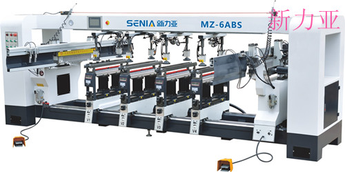 半自动双电机排钻  双电机木工钻床   木工六排钻