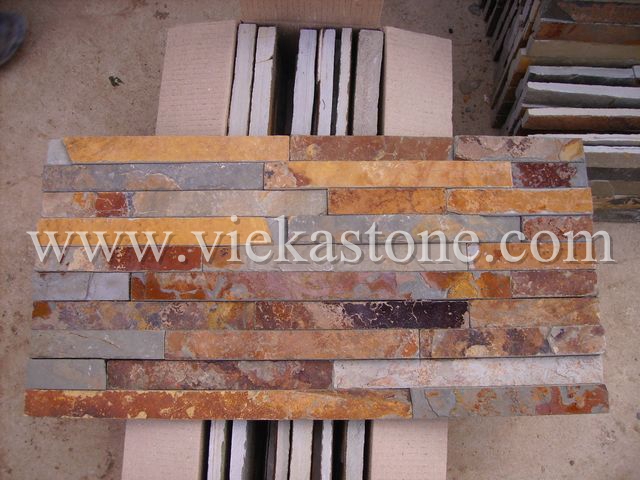Slate stone panel, Ledge Stone, Veneer Panel, Slat