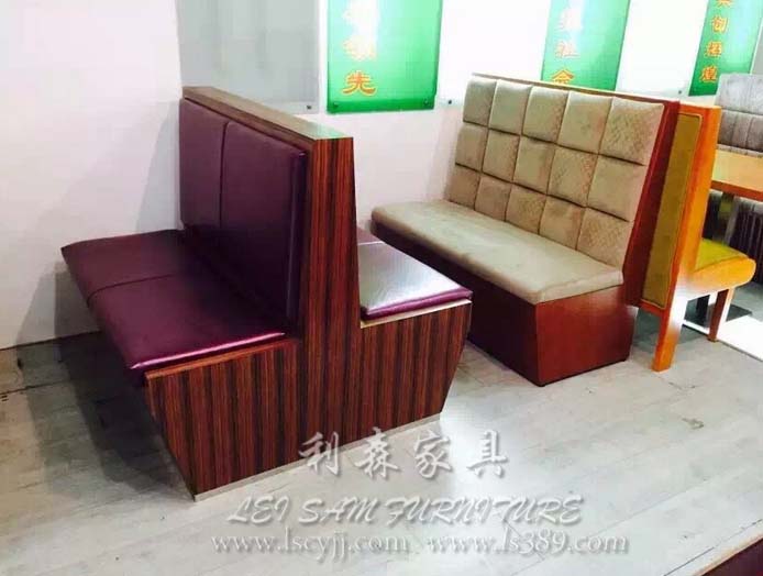 龙岗优质的沙发单卡 咖啡厅卡座 奶茶店沙发 批发