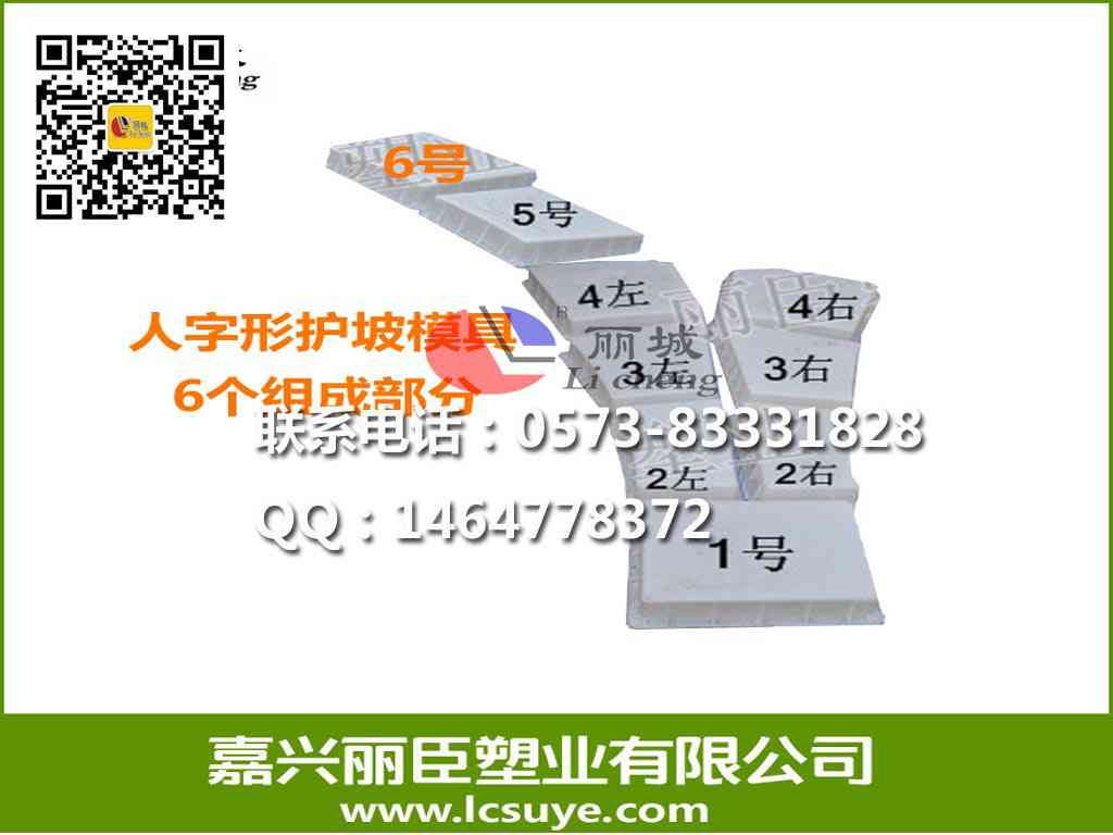 天津堤坝护坡砖塑料模具