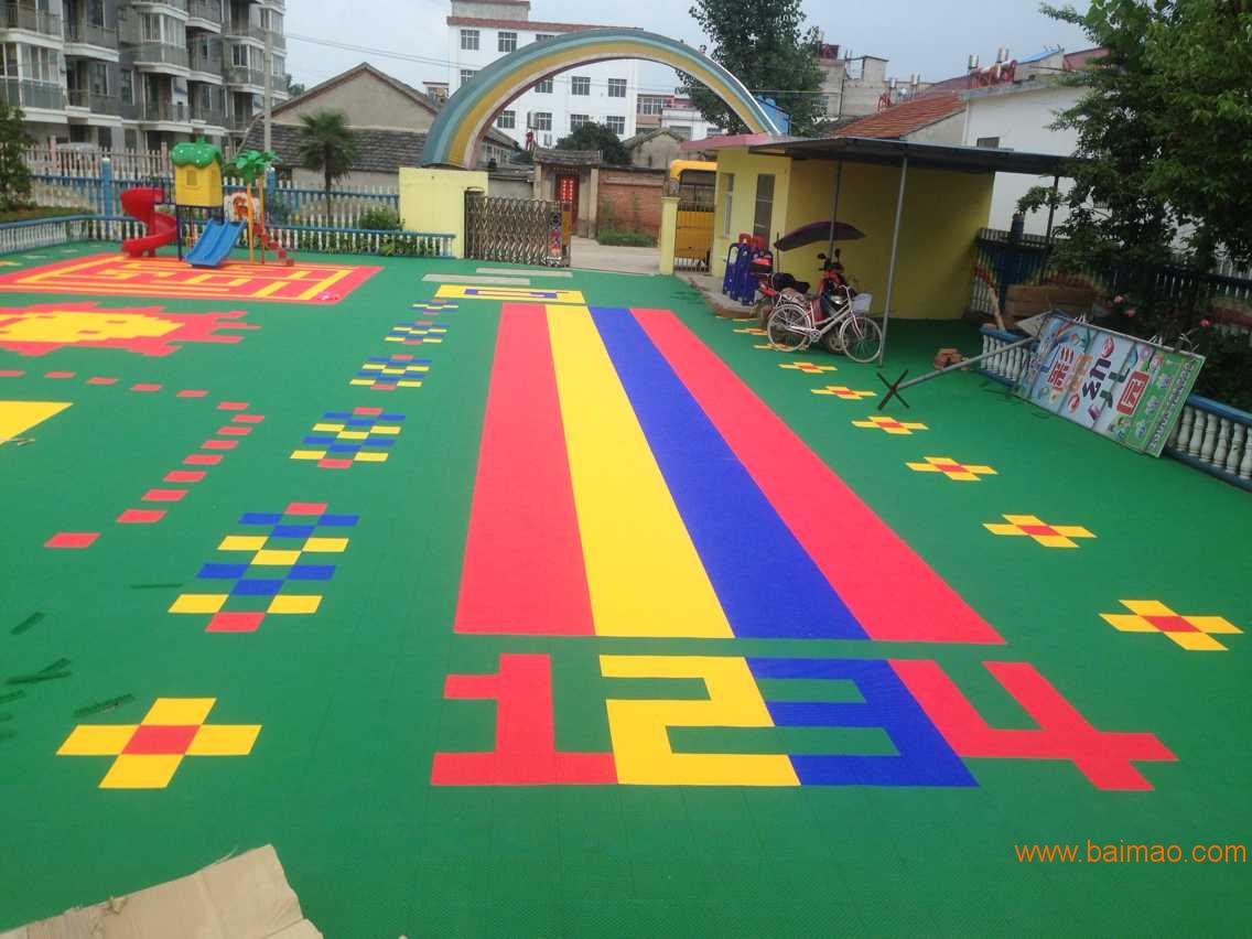 幼儿园悬浮地板，拼装地板，软质地板