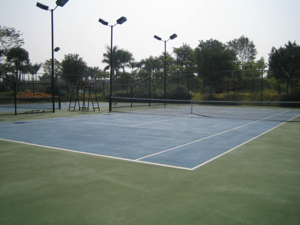 网球场建设/丙烯酸网球场地/硬地丙烯酸网球场/弹性丙烯酸网球场