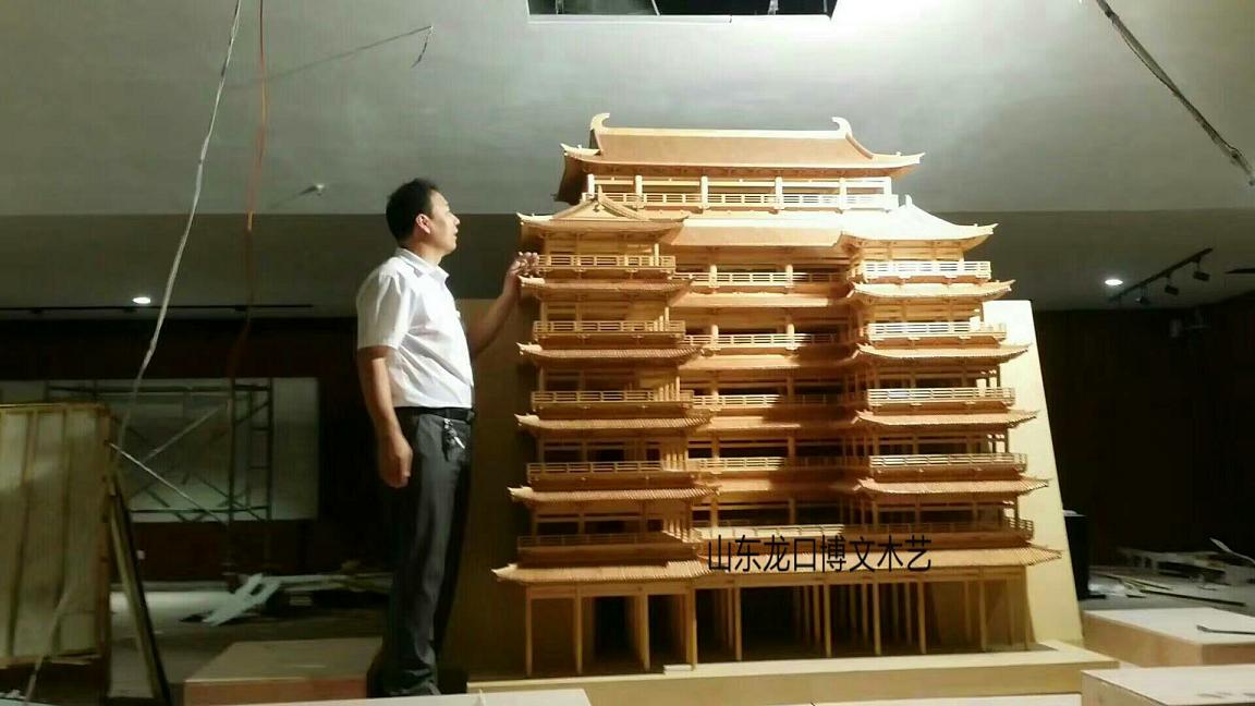 四川乐山大佛博物馆大象阁大型模型展示及沙盘定做