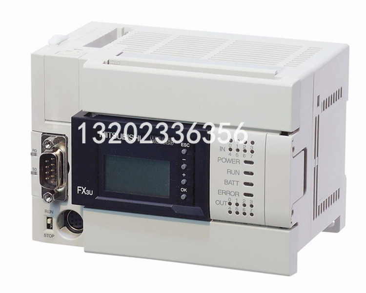 三菱PLC FX3U 16MR32MR48MR64MR80MR128MR MT可编程控制器正品
