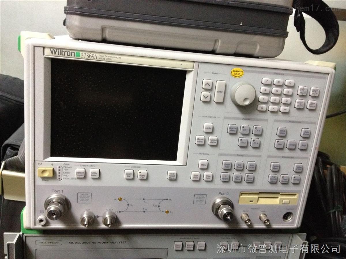 37369A安立37369A 40MHz-40GHz矢量网络分析仪